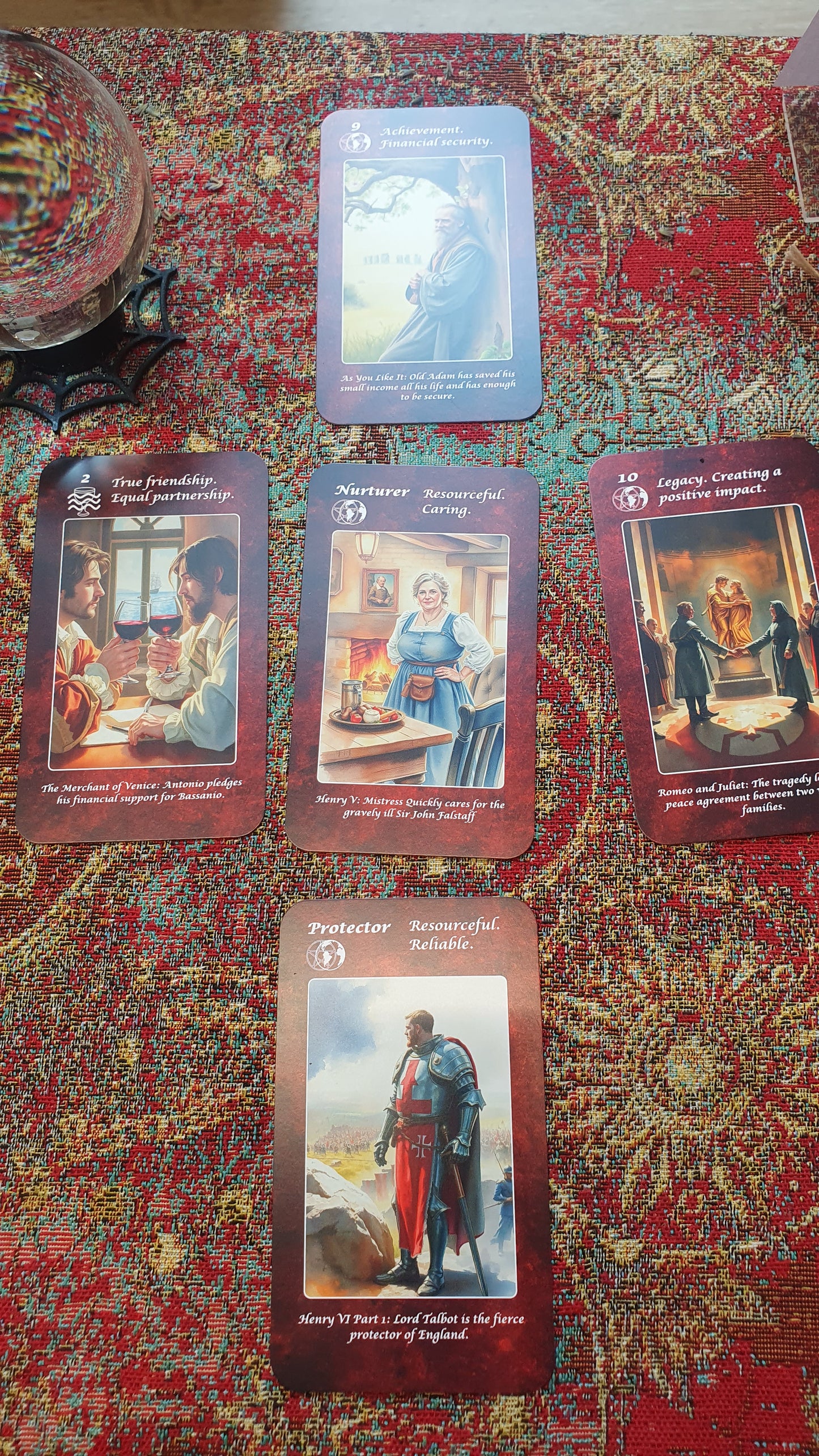 Shakespeare Tarot - The Bard's Arcana